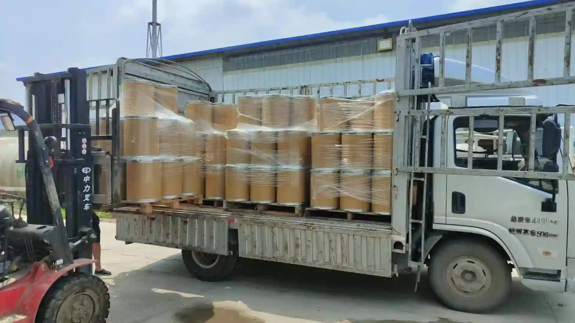 Export container loading