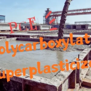 Polycarboxylate Ether Superplasticizer 20-30% Water Reduction Rate Concrete Admixture 50% PCE