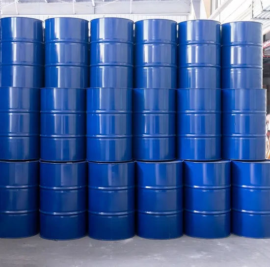 Trietilenoglicol (TEG) com pureza de 99,9%, certificado pela ISO para soluções desidratantes, em tambor de aço de 200 L