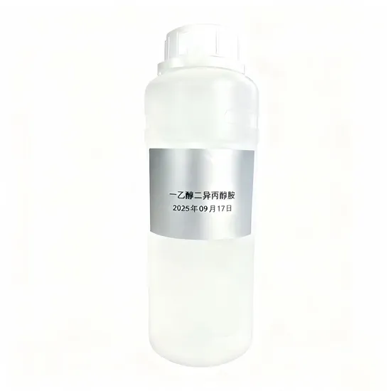 85% Edipa Ethanoldiisopropanolamine Colorless Liquid for Concrete Additives with IBC/Steel Drum - Image 4