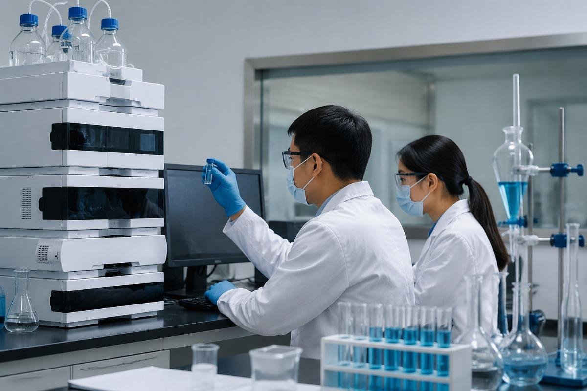 Pharmaceutical grade impurity testing scope