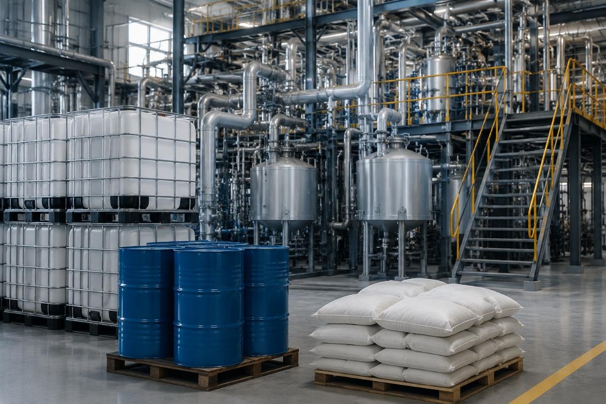 Cost breakdown of chemical procurement