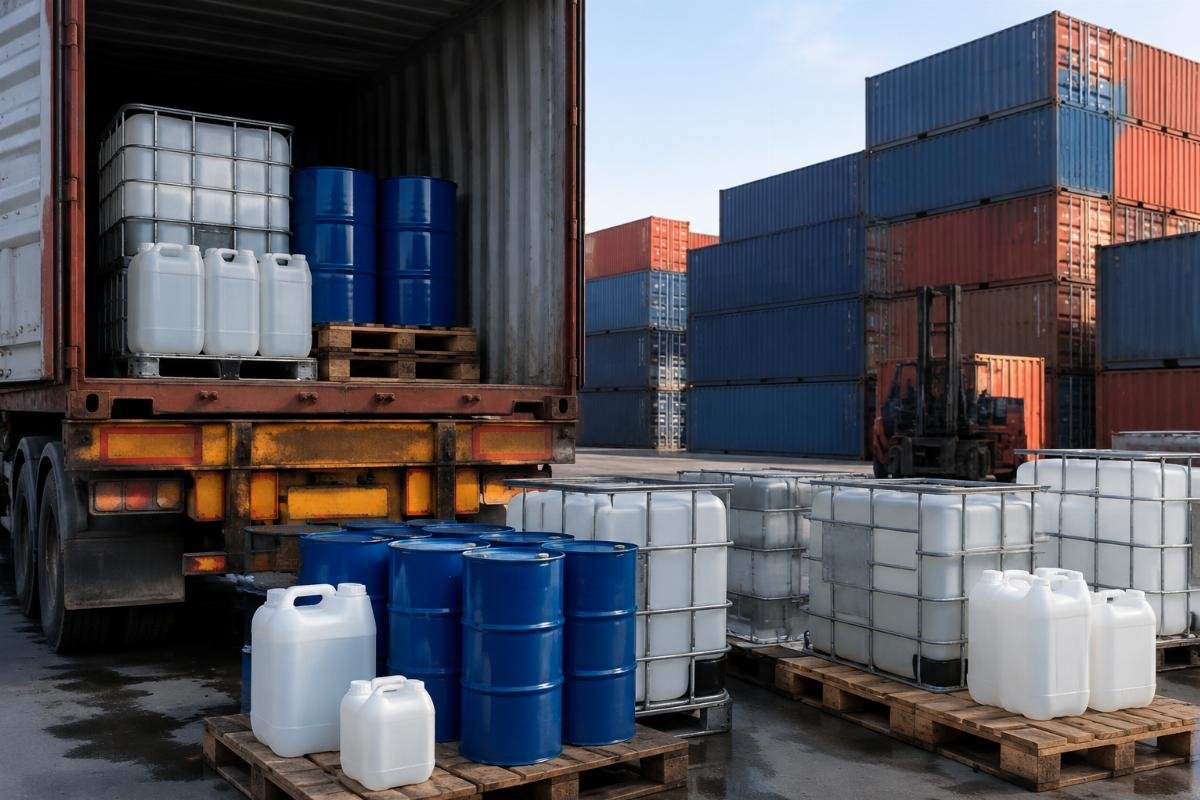 Mixed-container logistics cost comparison